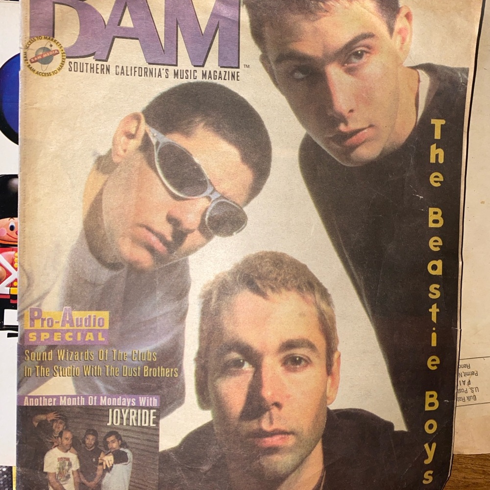 The Beastie Boys Music Magazine Cover